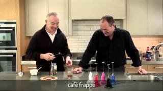 How to make a frappé coffee using an aerolatte milk frother [upl. by Xavier341]