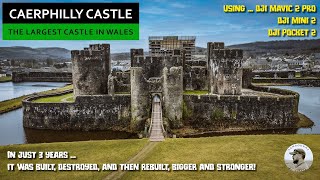 Caerphilly Castle  The Largest in Wales 2nd in Britain [upl. by Alrzc901]