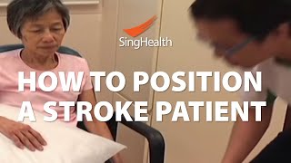 How To Position A Stroke Patient [upl. by Waldner263]